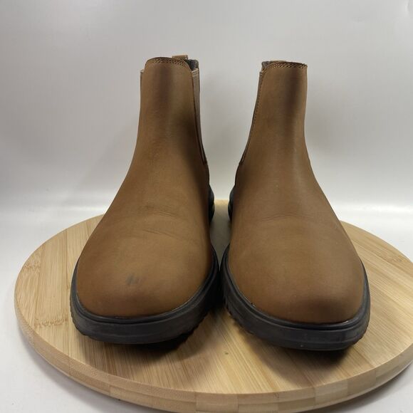 Cole Haan Mens Size 10 Grand Plus Chelsea Slip On Boots Lumber/Java C38789 main image 4
